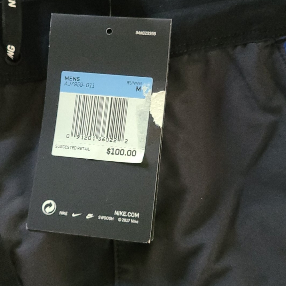 Nwt nike 2in 1 shorts/legging men medium